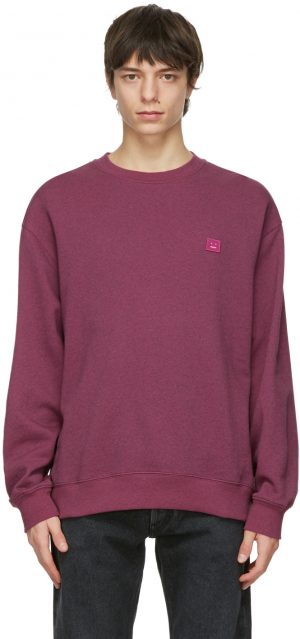 Acne Studios Pink Oversized Sweatshirt Acne Studios Pink Oversized Sweatshirt