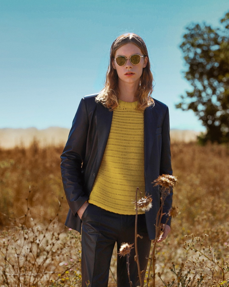 Kit Warrington fronts Bally's spring-summer 2021 campaign.