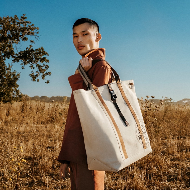 Chun Soot appears in Bally's spring-summer 2021 campaign.