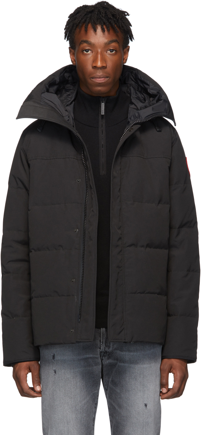 Canada Goose Black Down Macmillan Parka | The Fashionisto