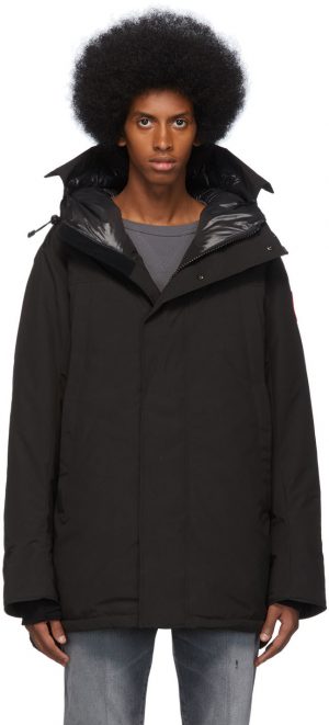 Canada Goose Black Down Sanford Parka Canada Goose Black Down Sanford Parka