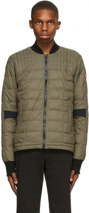 Canada Goose Green Down Dunham Jacket Canada Goose Green Down Dunham Jacket