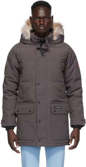 Canada Goose Grey Down Emory Parka Canada Goose Grey Down Emory Parka