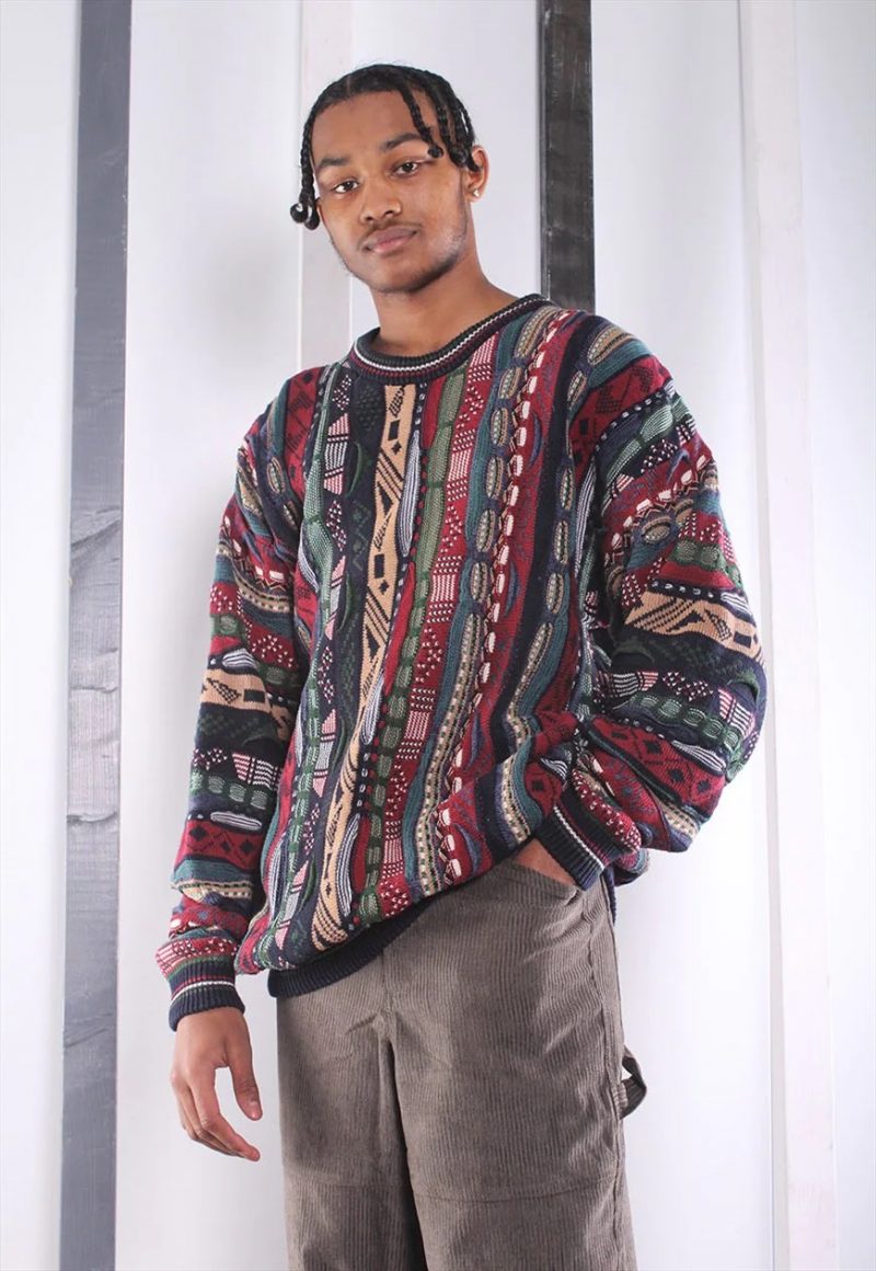 Coogi Style Mens Sweater