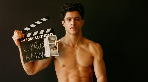 Cyrus Amini Has a Screen Test for FACTORY Fanzine Cyrus Amini Has a Screen Test for FACTORY Fanzine