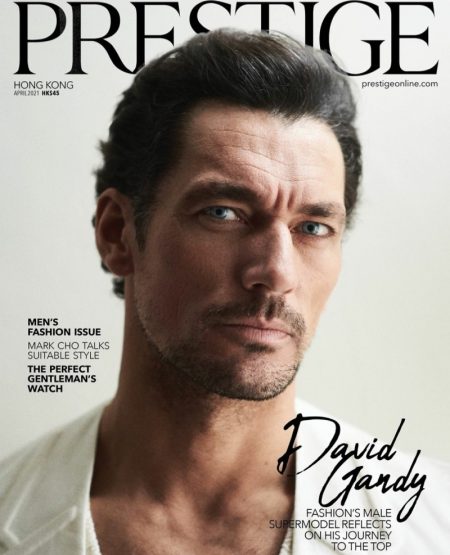 David Gandy 2021 Prestige Cover Shoot