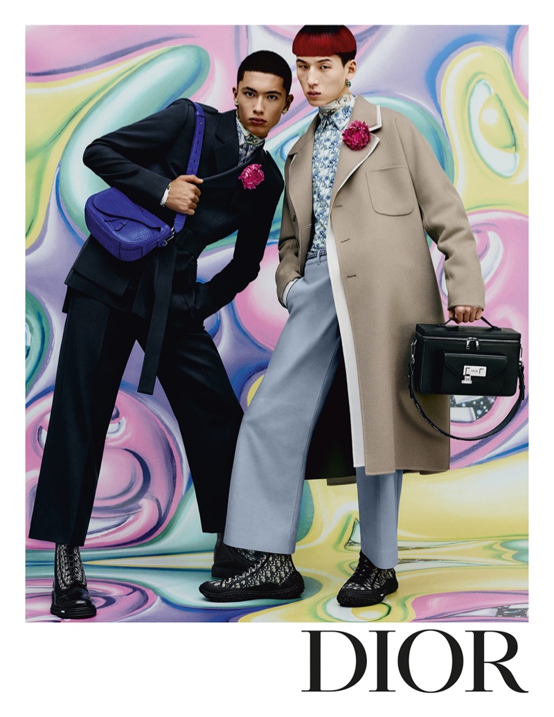 Issa Naciri and Woosang Kim star in Dior Men's pre-fall 2021 campaign. » Dior Men Delivers Colorful Pre-Fall Campaign Issa Naciri and Woosang Kim star in Dior Men's pre-fall 2021 campaign.