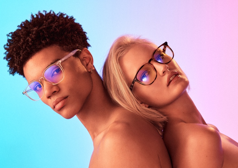 Dreamers enlists models Reece McDonald and Madison Fanshawe to appear in its Screen eyewear campaign.