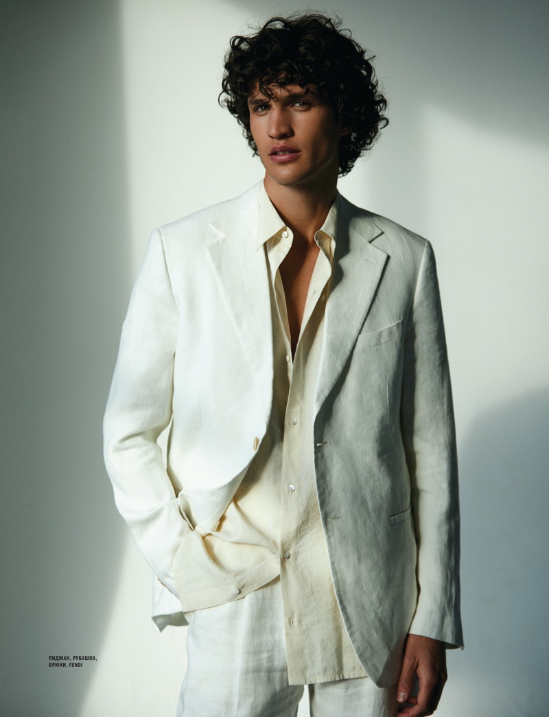 Francisco Henriques Stars in L’Officiel Hommes Ukraine Cover Shoot ...