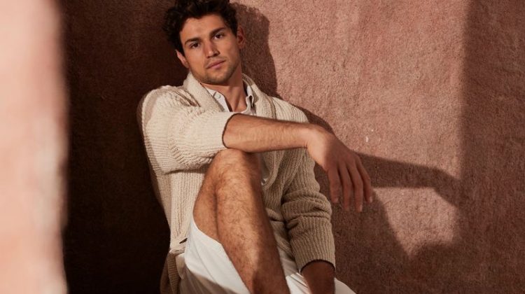 Giacomo Cavalli is a Dream in Brunello Cucinelli for MITCHELLS