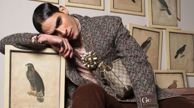 Jhonattan Burjack Inspires in Dandy Style for L'Officiel Hommes Italia Jhonattan Burjack Inspires in Dandy Style for L'Officiel Hommes Italia