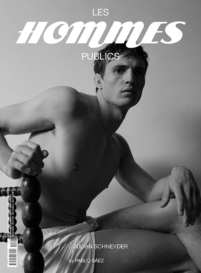 Julian Schneyder Stars in Les Hommes Publics Cover Story