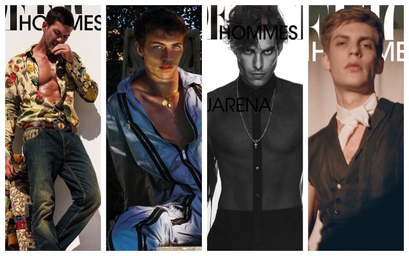 Lofficiel hommes italia spring 2021 covers