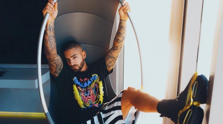Maluma Brings Miami Vibe to Balmain Collaboration