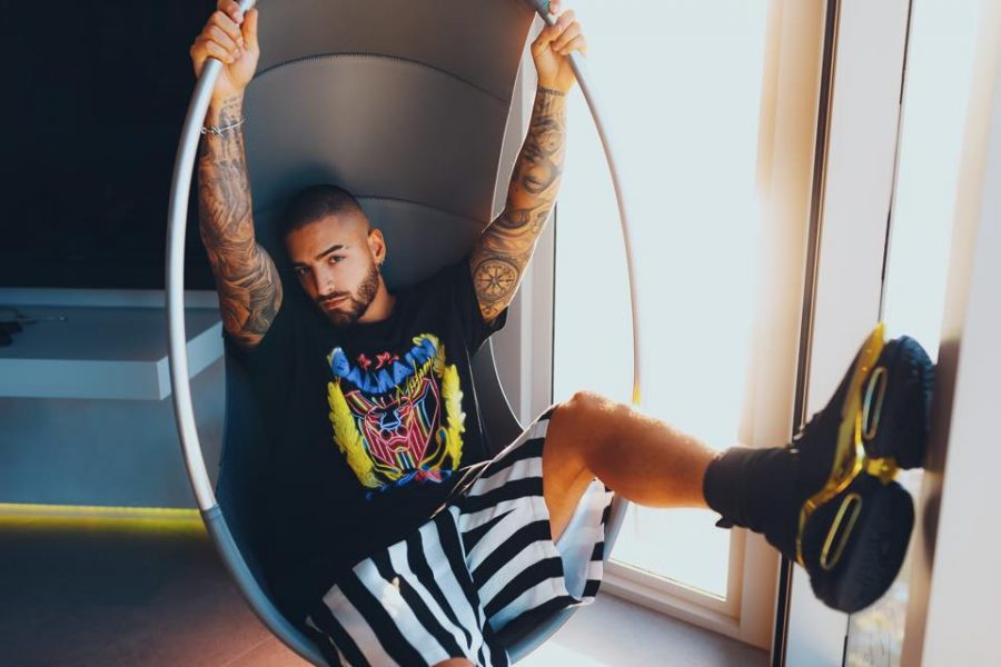 Colombian singer Maluma partners with Balmain for a new capsule collection.