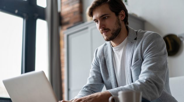 How Brands Can Use Twitter to Make a Successful Promotional Campaign Man on Laptop