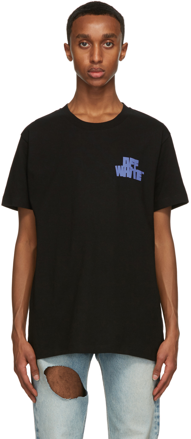 off white t shirt white and yellow