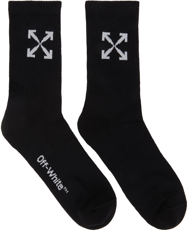 Off-White Black Arrows Sport Socks | The Fashionisto