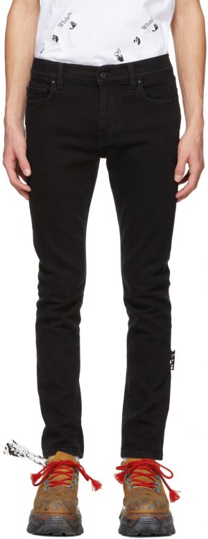 Off-White Black Skinny Jeans Off-White Black Skinny Jeans