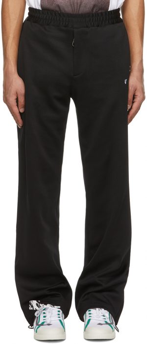 Off-White Black Slim Track Pants Off-White Black Slim Track Pants
