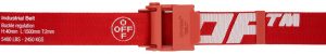 Off-White Red & White 2.0 Industrial Belt Off-White Red & White 2.0 Industrial Belt