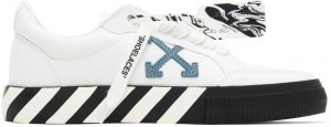 Off-White White Low Vulcanized Sneakers Off-White White Low Vulcanized Sneakers