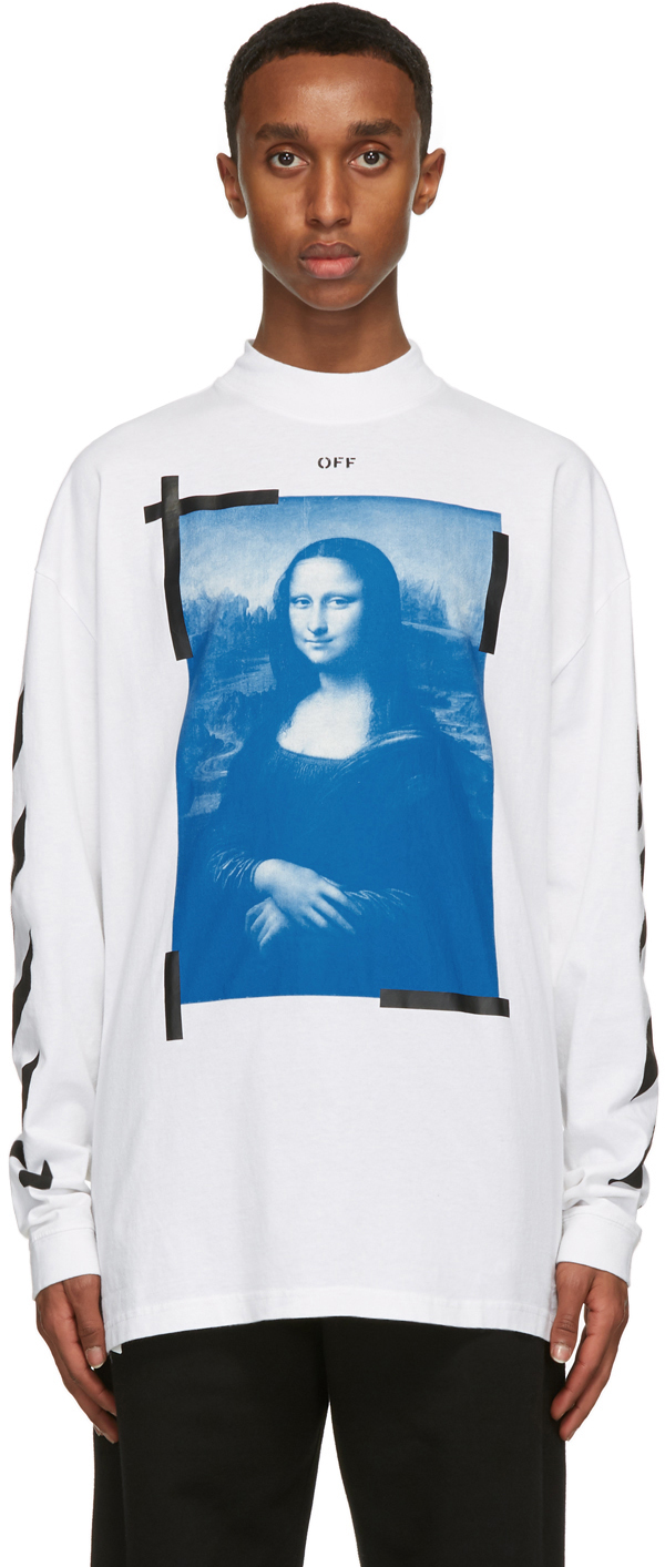 mona lisa off white tee