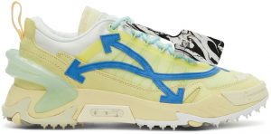 Off-White Yellow & Blue ODSY-2000 Sneakers Off-White Yellow & Blue ODSY-2000 Sneakers