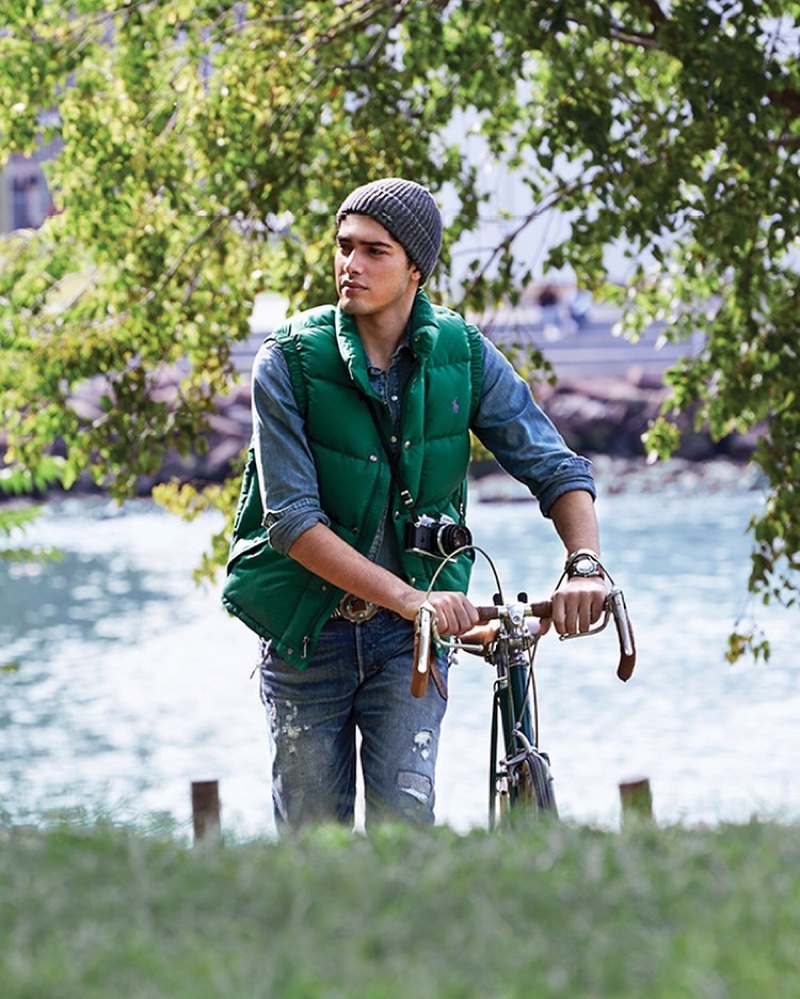 Ralph Lauren enlists model Torin Verdone as the face of its POLO Cologne Intense campaign.