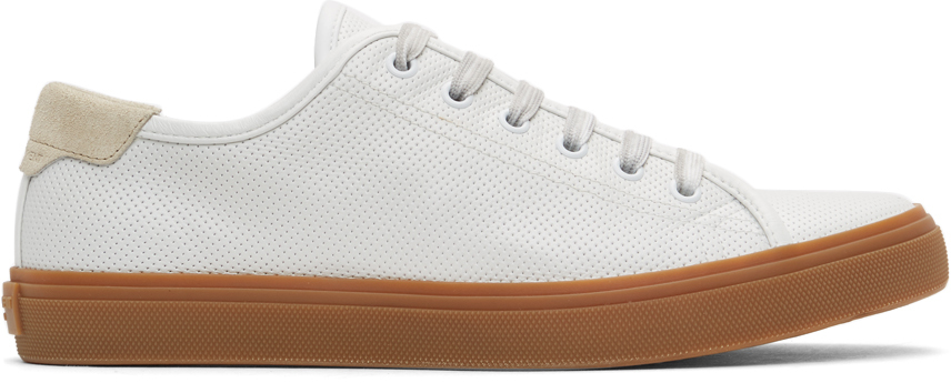 larry white leather sneakers