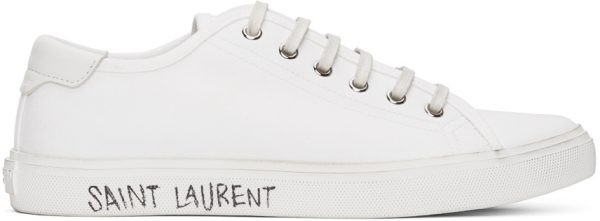 saint laurent malibu canvas sneakers