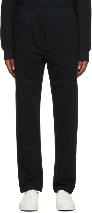The Row Navy Ollie Lounge Pants The Row Navy Ollie Lounge Pants