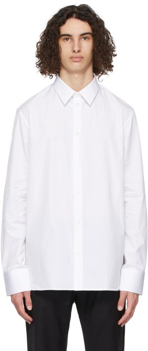 The Row White Jasper Shirt The Row White Jasper Shirt