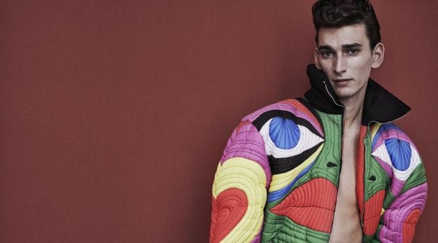 Thibaud Charon Rocks Bold Fashions for Apollo Magazine Thibaud Charon Rocks Bold Fashions for Apollo Magazine