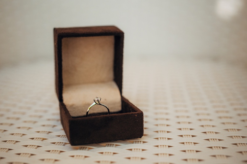 Wooden Engagement Ring Box