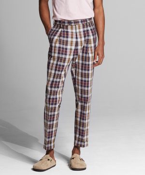 Authentic Indian Madras Madison Dress Pant in Multi Authentic Indian Madras Madison Dress Pant in Multi