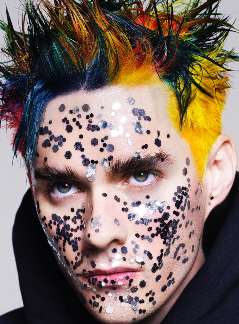 Waterparks' Awsten Knight Brings His Colorful Personality to VMAN