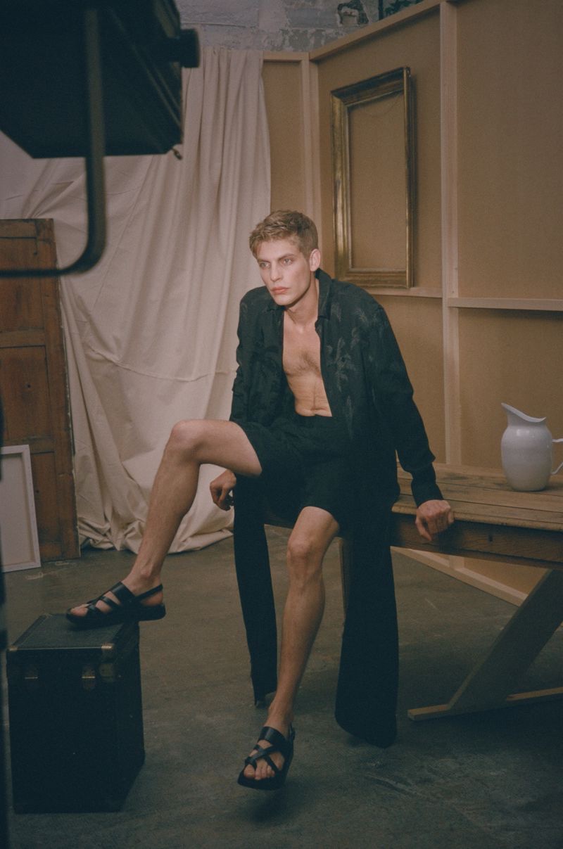 Baptiste Radufe 2021 LOfficiel Hommes Italia 001