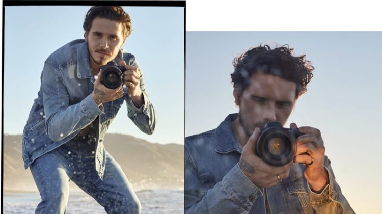 Brooklyn Beckham stars in a new campaign for Pepe Jeans' sustainable Wiser Wash denim.
