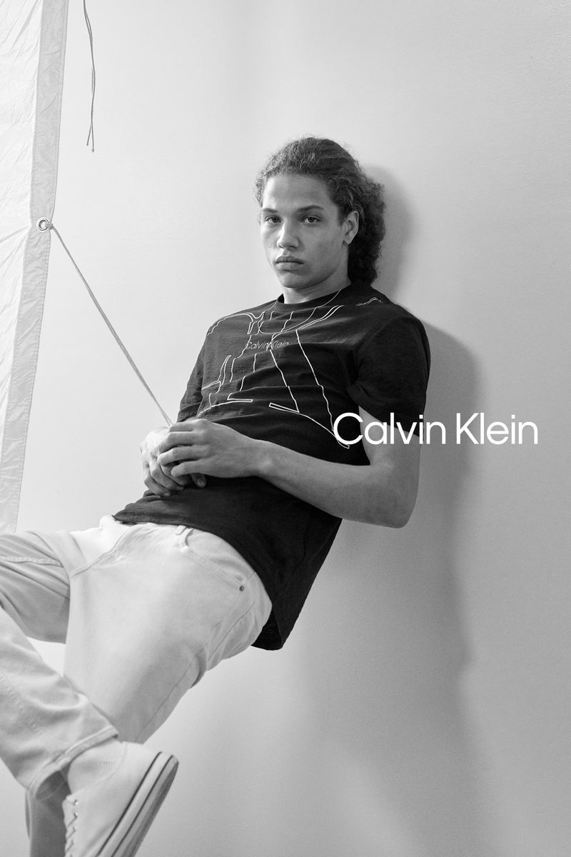 Hitting the studio, Jaleen Oliver fronts Calvin Klein's spring-summer 2021 jeans campaign.