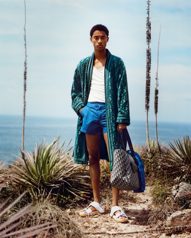 Dior Men Summer 23021 Beachwear Campaign 001