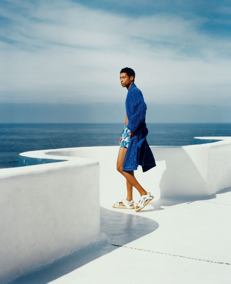 Dior Men Summer 23021 Beachwear Campaign 003