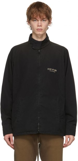 Fear of God Black Souvenir Jacket Fear of God Black Souvenir Jacket
