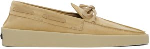 Fear of God Ermenegildo Zegna Beige Suede Boat Shoe Loafers Fear of God Ermenegildo Zegna Beige Suede Boat Shoe Loafers