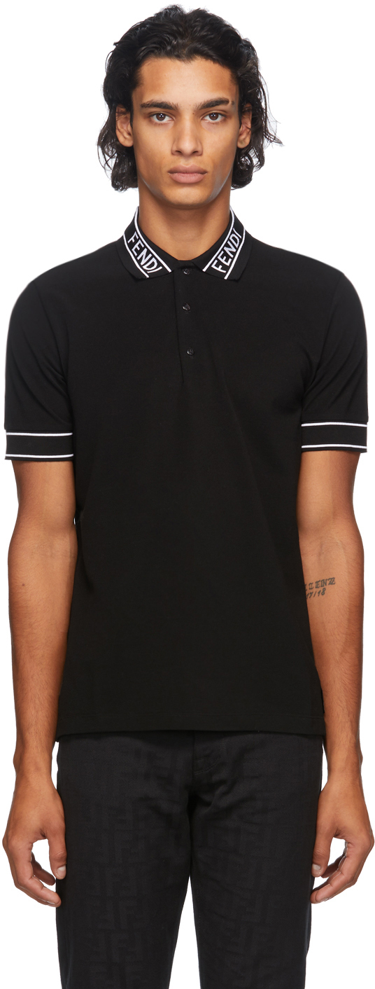 fendi collar shirt mens