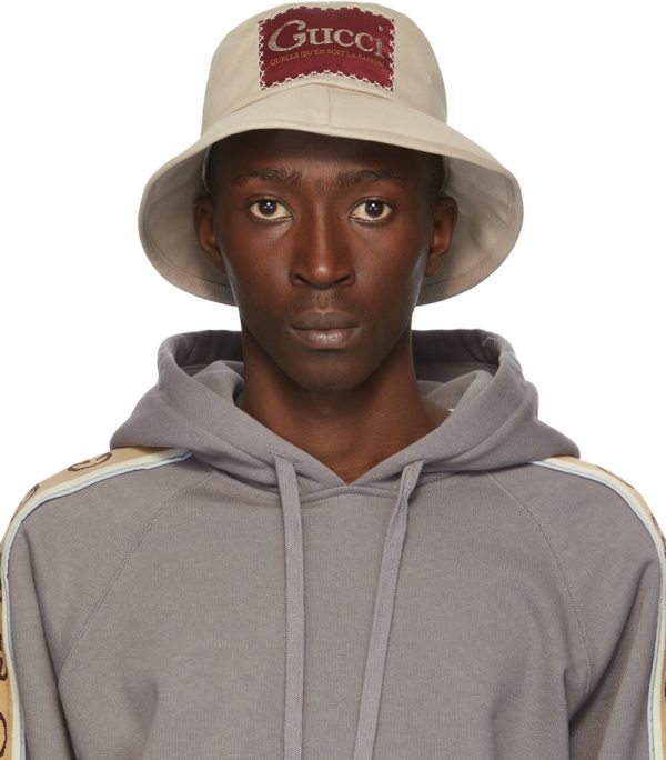 Gucci Beige Label Bucket Hat | The Fashionisto