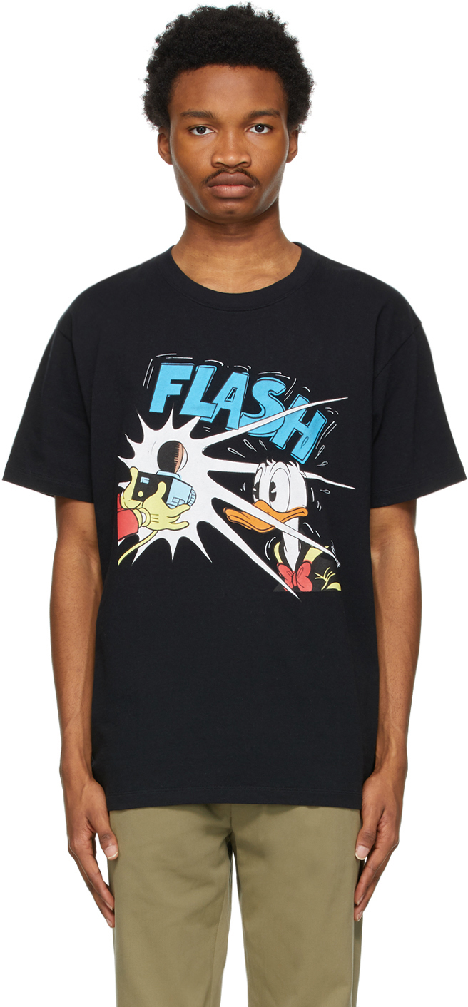 Gucci Black Disney Edition Donald Duck ‘Flash’ TShirt