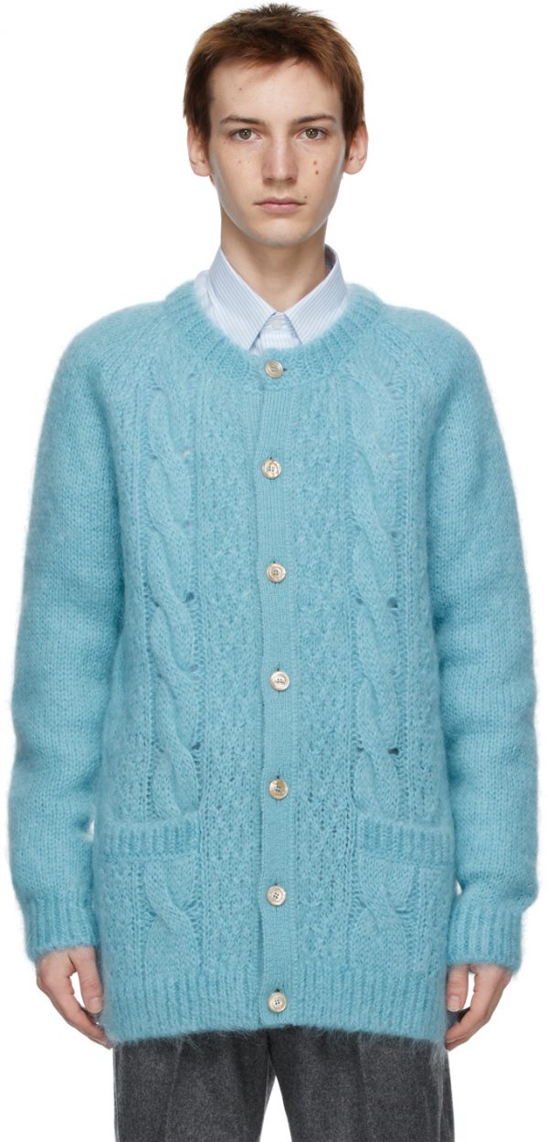gucci cardigan mohair