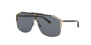 Gucci Man GG0291S - Frame color: Gold Shiny, Lens color: Grey-Black, Size 60-00/145 Gucci Man GG0291S - Frame color: Gold Shiny, Lens color: Grey-Black, Size 60-00/145