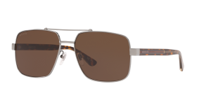 Gucci Man Gg0529s - Frame color: Silver, Lens color: Brown, Size 60-17/145 Gucci Man Gg0529s - Frame color: Silver, Lens color: Brown, Size 60-17/145